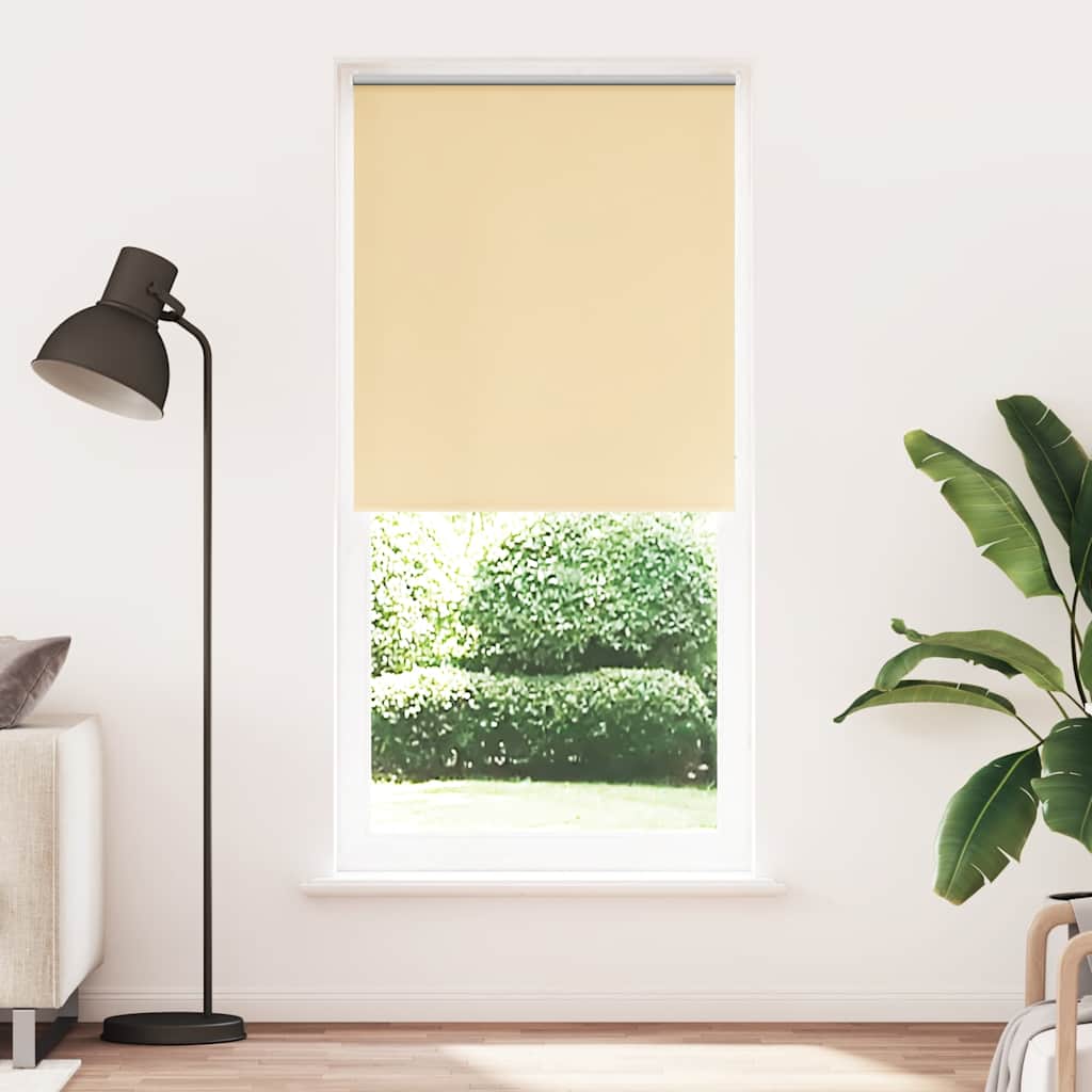 VidaXL Verdunkelungsrollo 120x230 cm Beige