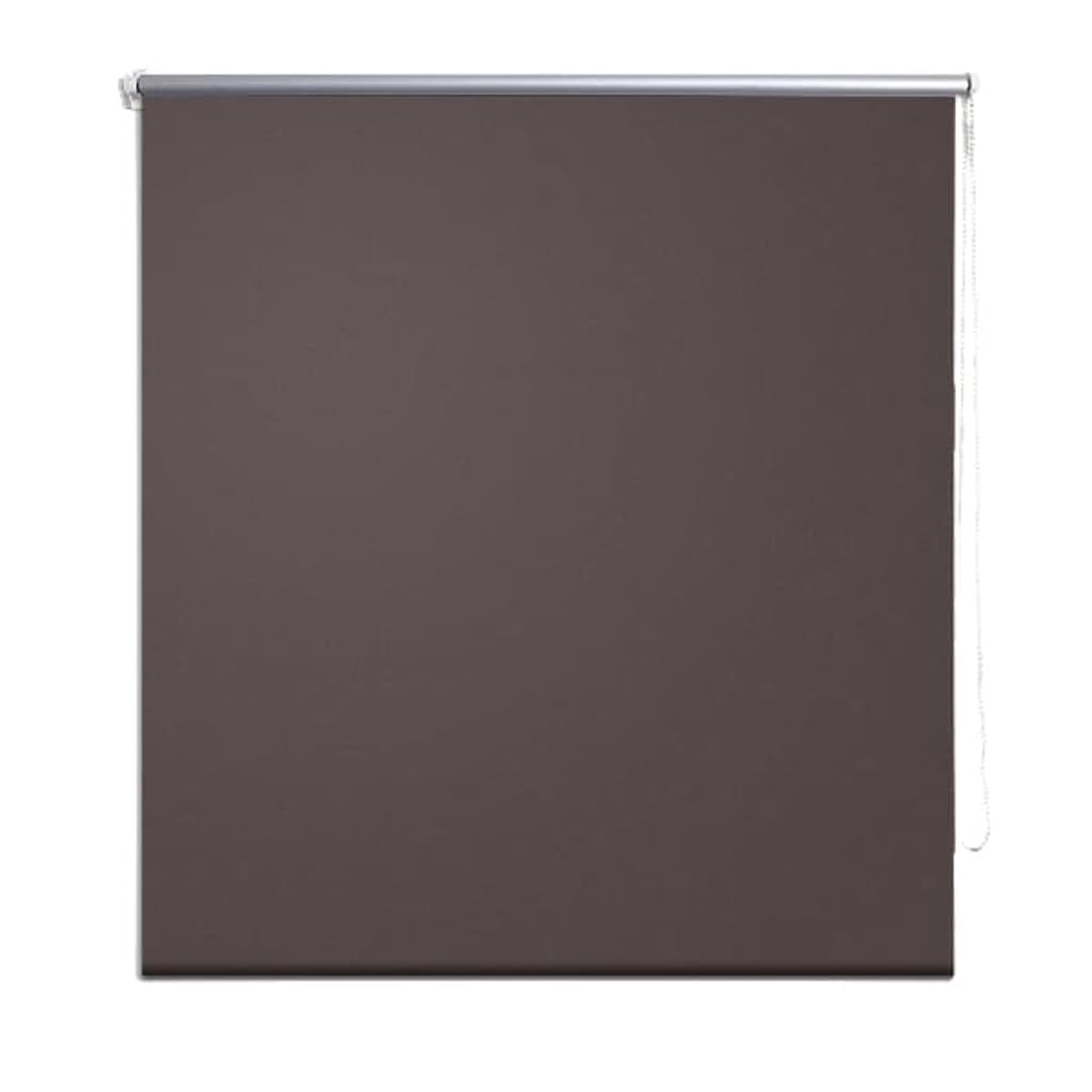 VidaXL Roller blind blackout 140 x 230 cm coffee brown