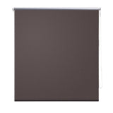 Vidaxl Roller Blind Blackout 160 x 230 cm Kaffeebraun