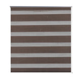 Vidaxl Duo Roller Blind 50x100cm Coffee Brown