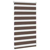 VidaXL Duo Rollo 50x100cm Kaffeebraun