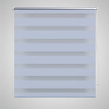 Vidaxl Duo Roller Blind 60x120cm Weiß