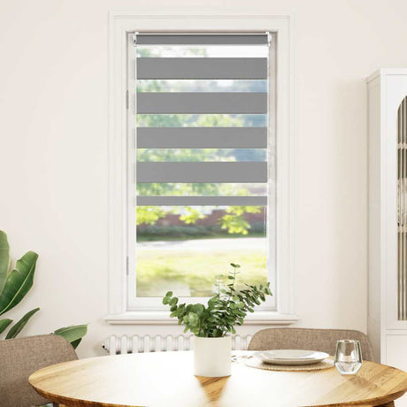 Vidaxl Duo Roller Blind 60x120 cm Grau