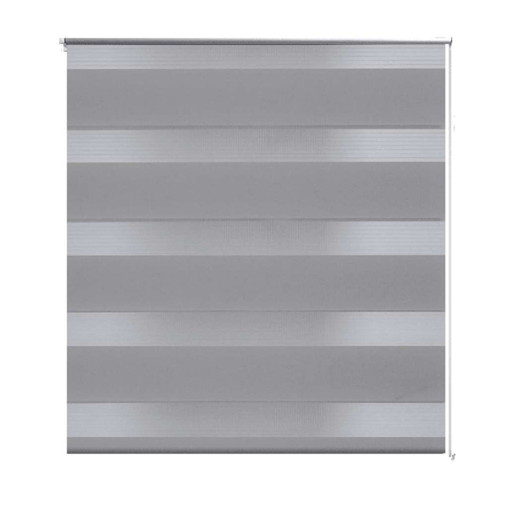 Vidaxl Duo Roller Blind 80x150 cm Grau