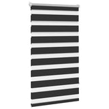 VidaXL Duo Rollo 90x150cm Schwarz