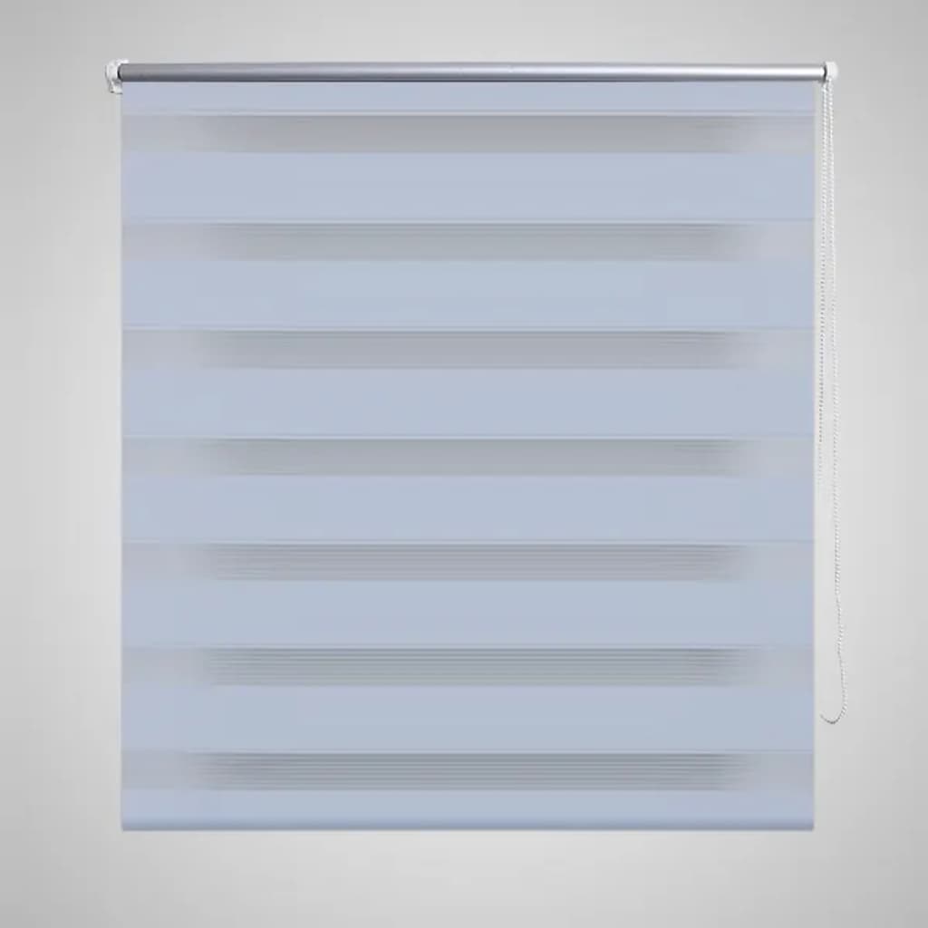 Vidaxl Duo Roller Blind 100 x 175 cm bílá