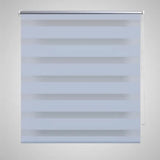 Vidaxl Duo Roller Blind 100 x 175 cm bílá