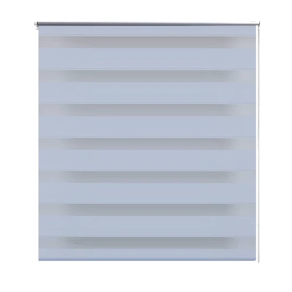 Vidaxl Duo Roller Blind 120 x 175 cm biały