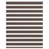 Vidaxl Duo Roller Blind 120 x 175 cm Kaffee Braun