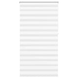 Vidaxl Duo Roller Blind 120 x 230 cm Weiß