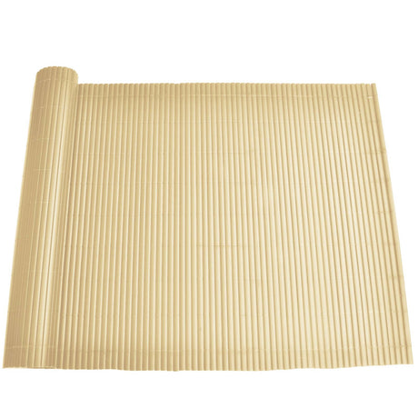 Vidaxl schuttingpanelen geel pvc
