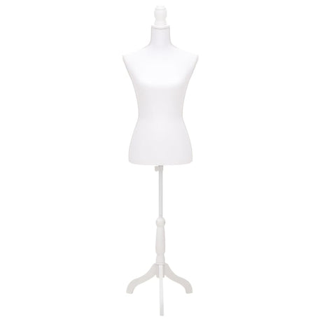 Vidaxl Estalage Doll Torso Frau Weiß