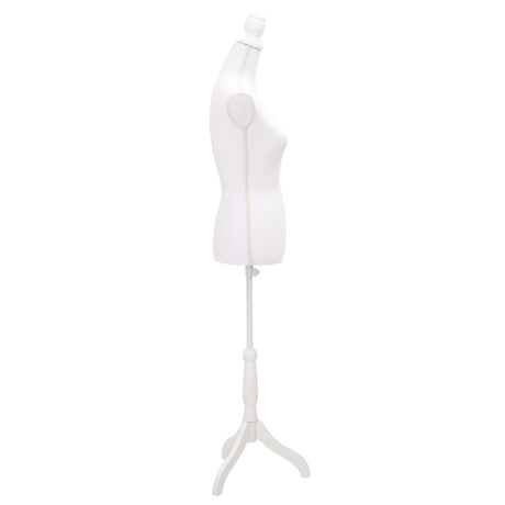 Vidaxl Estalage Doll Torso Frau Weiß