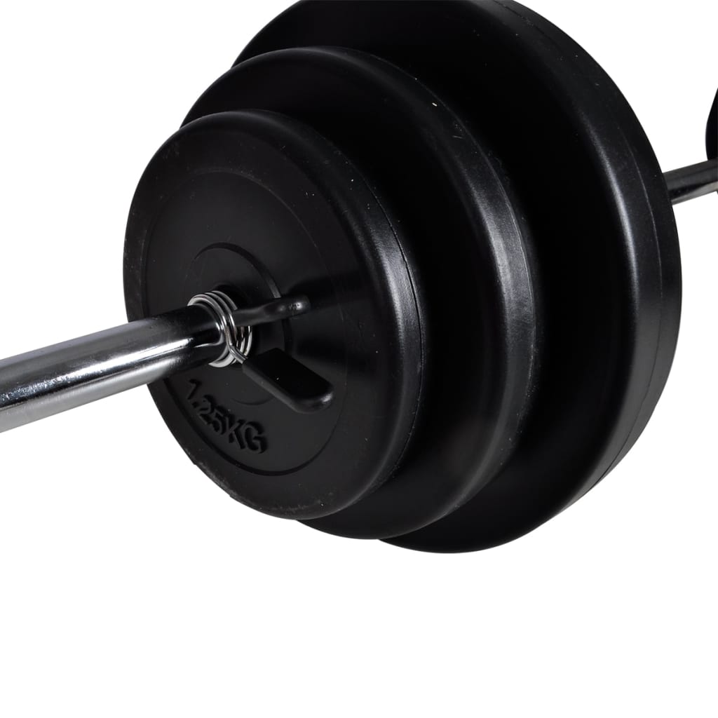 Vidaxl Barbellen Dumbell Set 30,5 kg