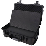 Vidaxl hardcase transportkoffer met wielen en schuimen binnenkant