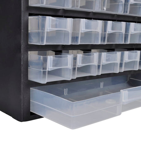 Vidaxl Toolbox -Kunststoff mit 41 Schubladen