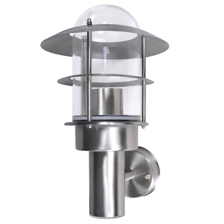 Vidaxl Wandlampe Edelstahl