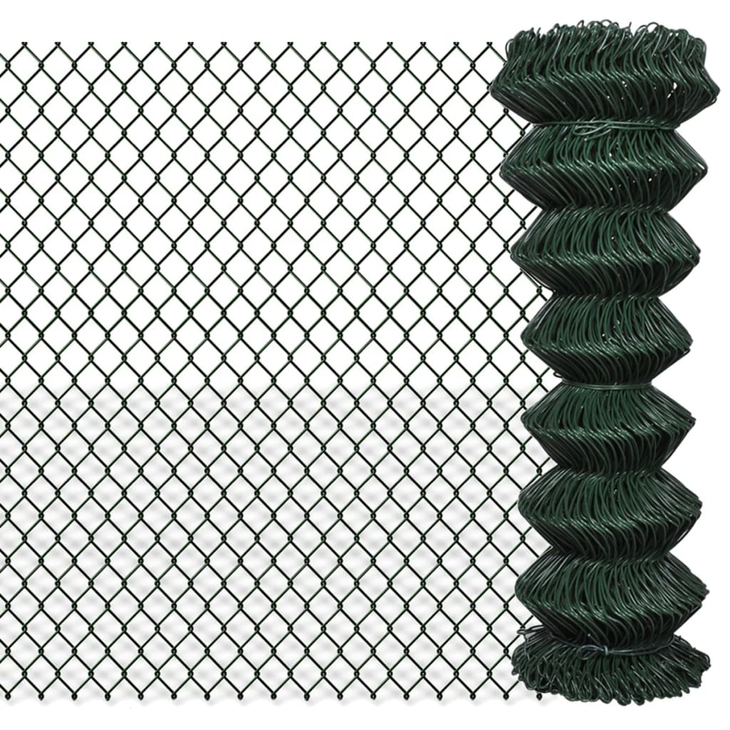 Vidaxl -Netzzaun 1,25x25 m Stahl