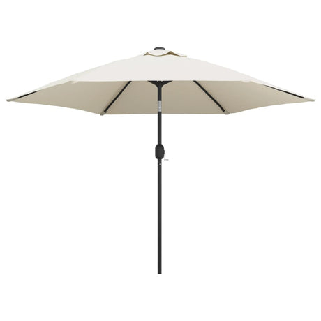 Vidaxl Sonnenschirm mit Stahlmast 3 m sandweiß