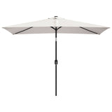 Vidaxl Parasol Cuadrangular Sand White 200 x 300 cm