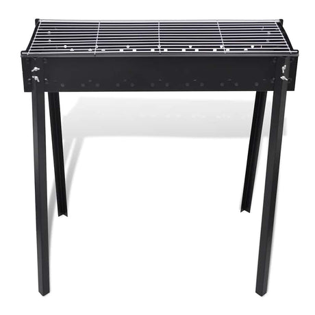 Vidaxl Charcoal Grill stehend Quadrat 75x28 cm