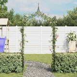 Vidaxl Garden Arch Spear Design dunkelgrün