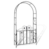 Vidaxl Rozenboog mit Toren 230 cm