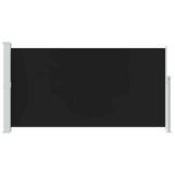 Vidaxl Wind Sonnenschutzmittel ausziehbar 160 x 300 cm schwarz