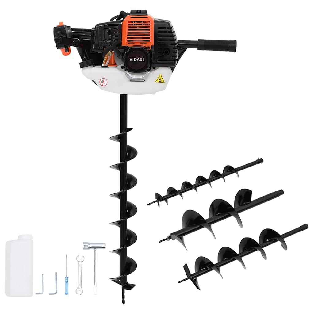 Vidaxl Ground Drill Orange