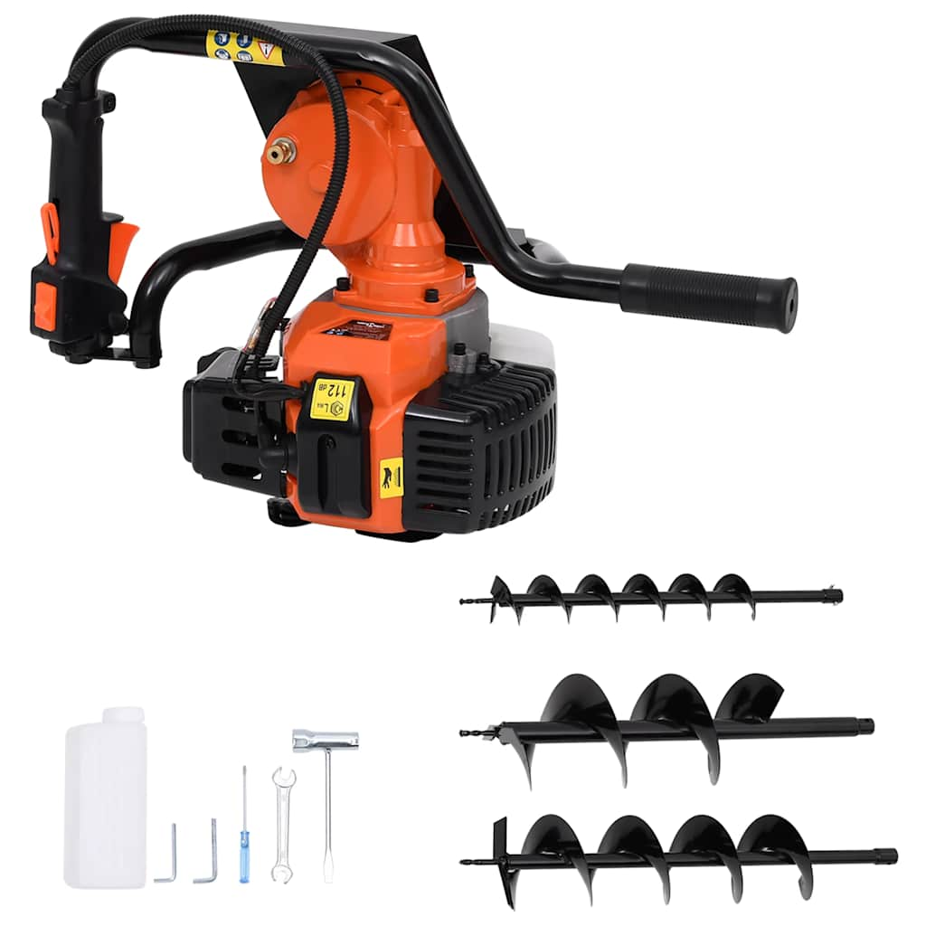 Vidaxl Ground Drill Orange