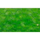 Vidaxl Poulet Fil 25x0,5 m avec revêtement en PVC vert