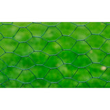 Vidaxl chicken wire 25x0.75 m steel with PVC coating green