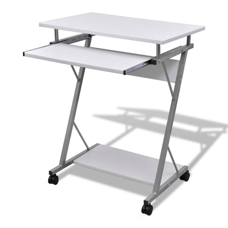 Vidaxl studenten computerbureau 60 x 40 x 74 cm (wit)