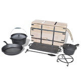 Vidaxl 9-teilige Bratpfannen Set