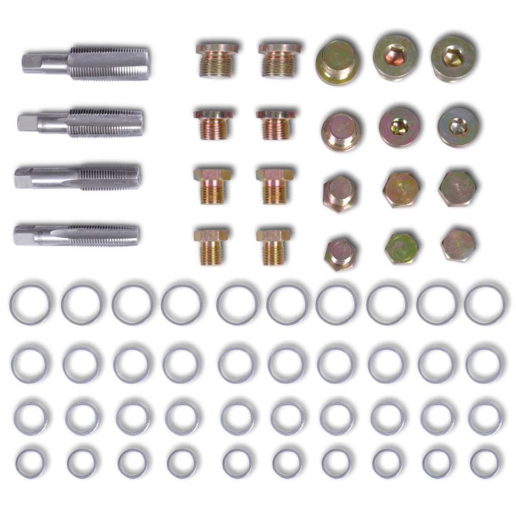 Vidaxl olieAftapplug Reparatur Set m11 m15 m17 m20-Stéck