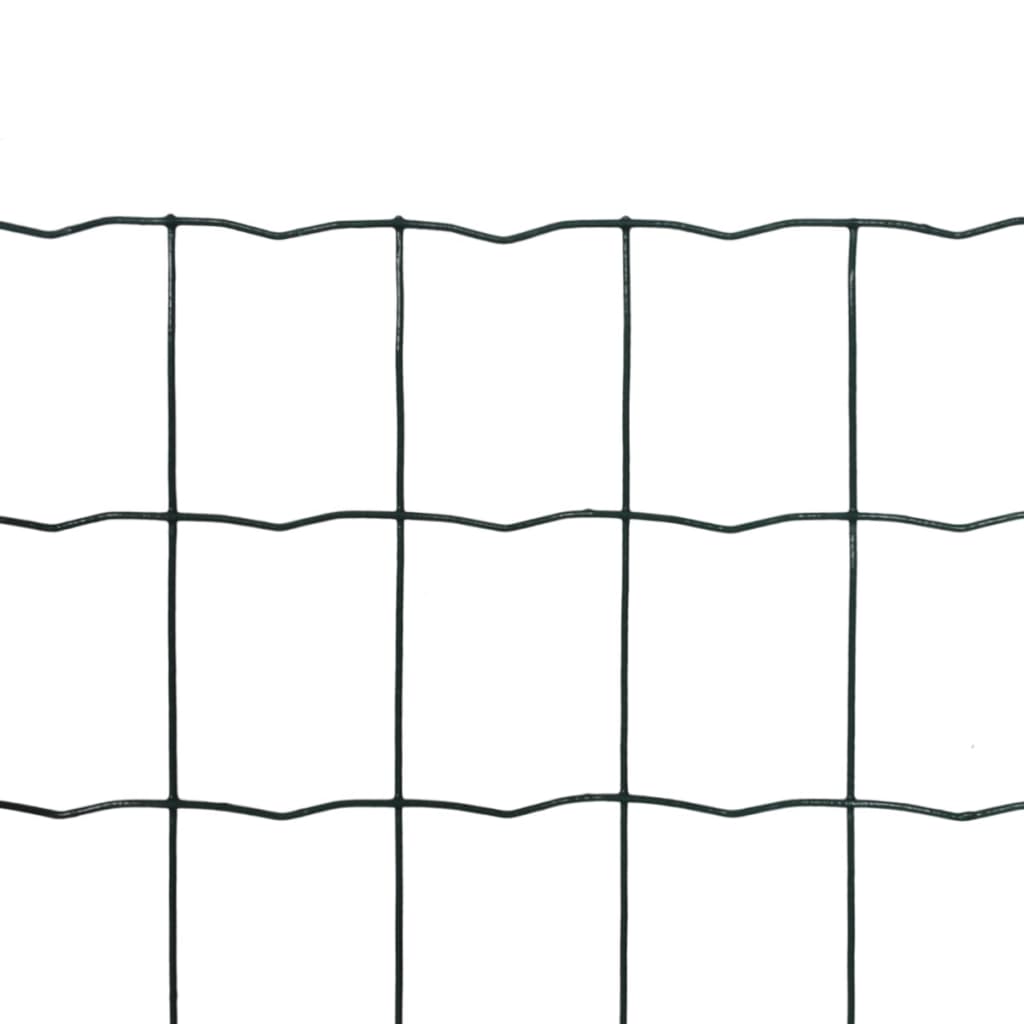 Vidaxl Euro HEK 10x1,5 m Stahlgrün