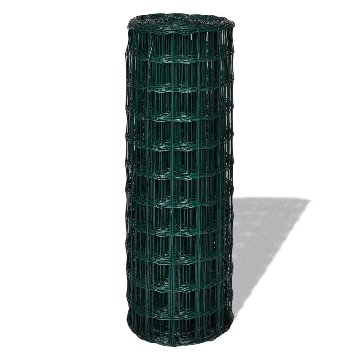 Vidaxl euro hek groen 1000 x 180 cm pvc-gecoat ijzer