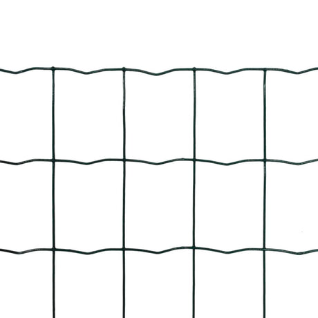 Vidaxl Euro HEK 25x0,8 m Stahlgrün