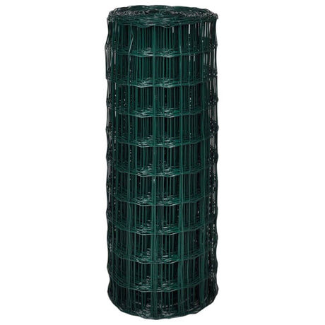 Vidaxl Euro HEK 25x1,0 m Stahlgrün