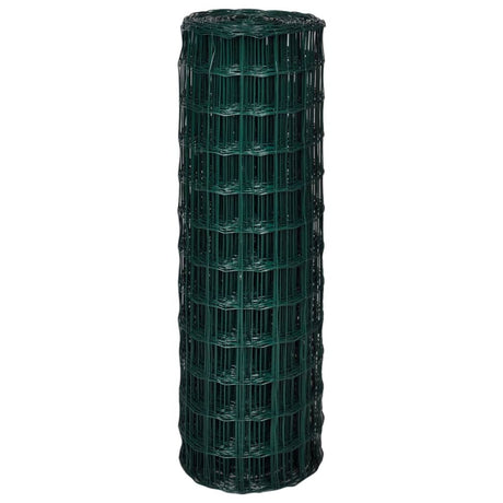 Vidaxl Euro HEK 25x1,2 m Stahlgrün