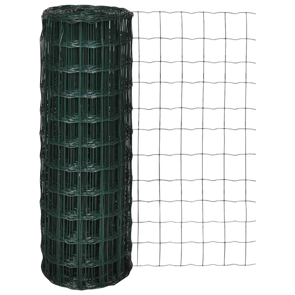 Vidaxl Euro HEK 10x1,2 m Stahlgrün