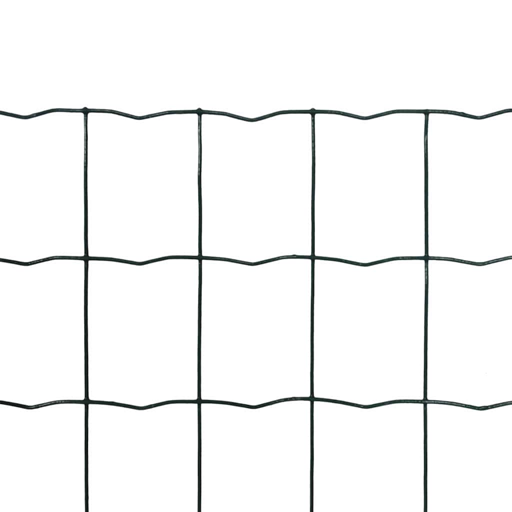 Vidaxl Euro HEK 10x1,2 m Stahlgrün