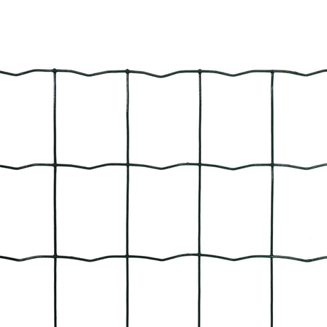 Vidaxl Euro HEK 25x0,8 m Stahlgrün