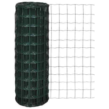 Vidaxl Euro HEK 25x1,2 m Stahlgrün