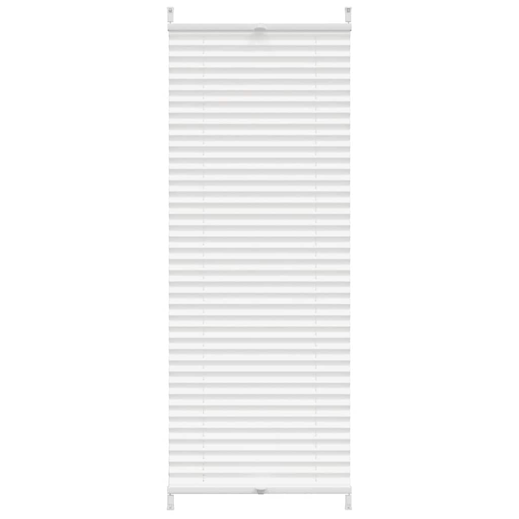 Vidaxl Plisséjalind 50x125 cm Weiß