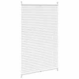 VidaXL Plisseerollo 80x150 cm weiß