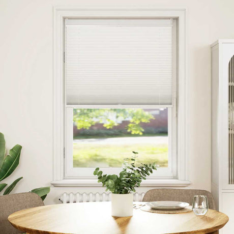VidaXL Plisseerollo 80x150 cm weiß