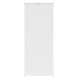 VidaXL Plisseerollo 80x200 cm weiß