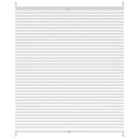 VidaXL Plisseerollo 100x100 cm weiß