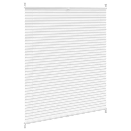 VidaXL Plisseerollo 100x100 cm weiß